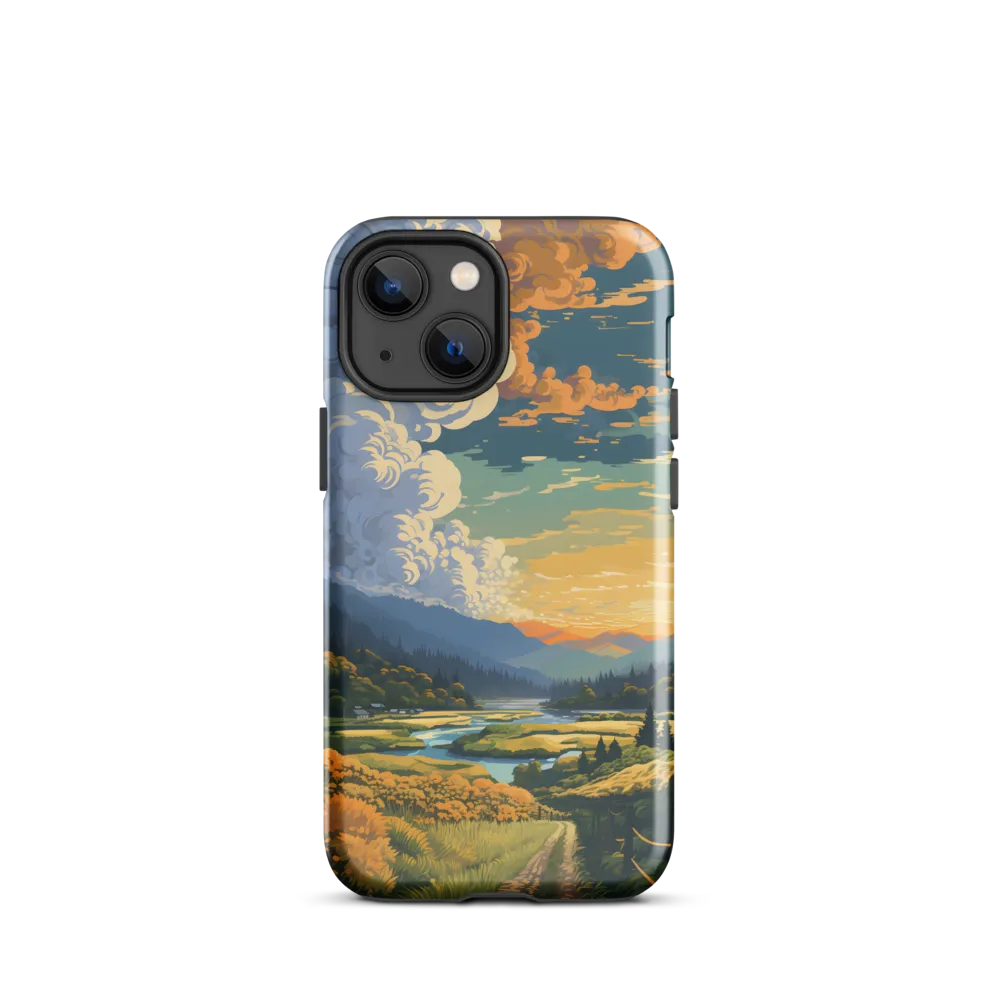 Tranquil Valley at Dusk