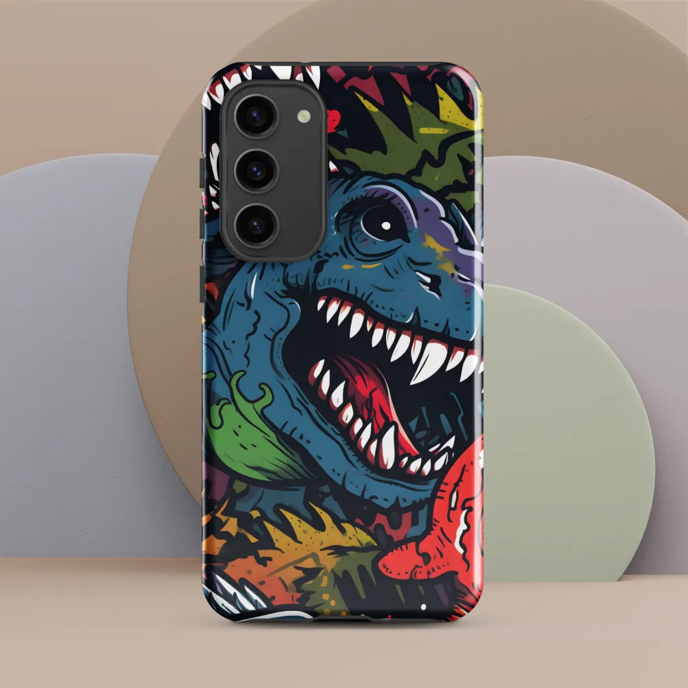 Dino Mania: A Colorful Frenzy