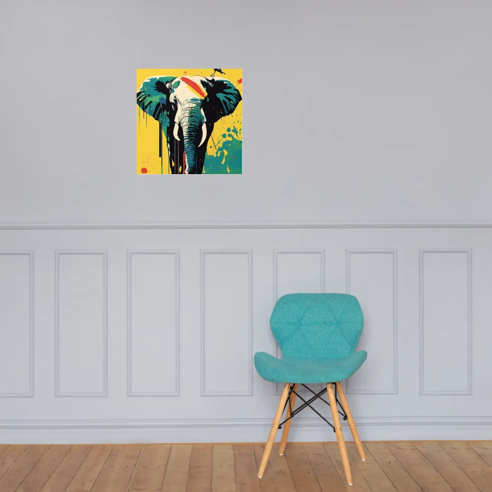 Elegance of the Wild: A Colorful Harmony