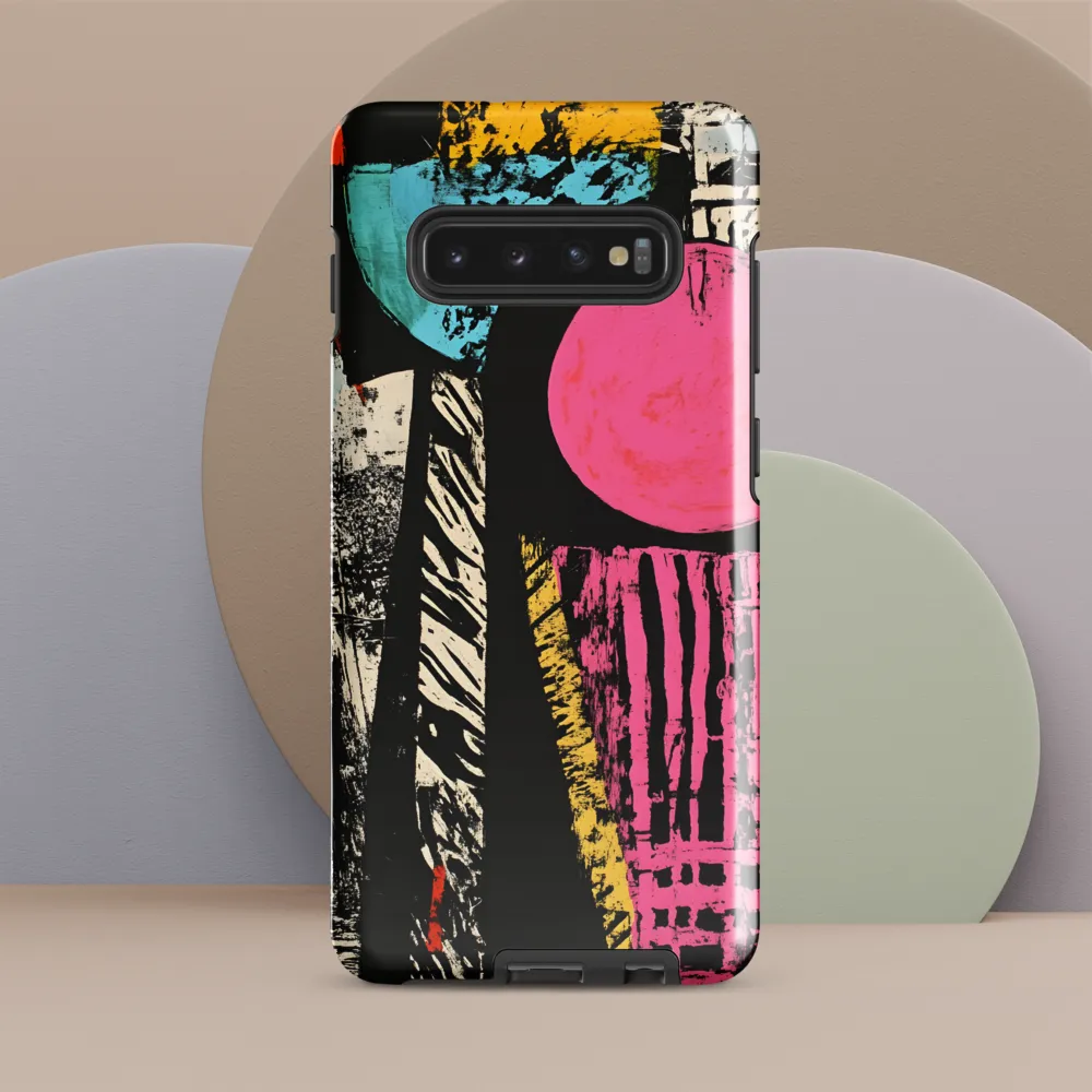 Dynamic Geometry: A Celebration of Color | Phone Case |  S10 Plus | Tough Case | Glossy