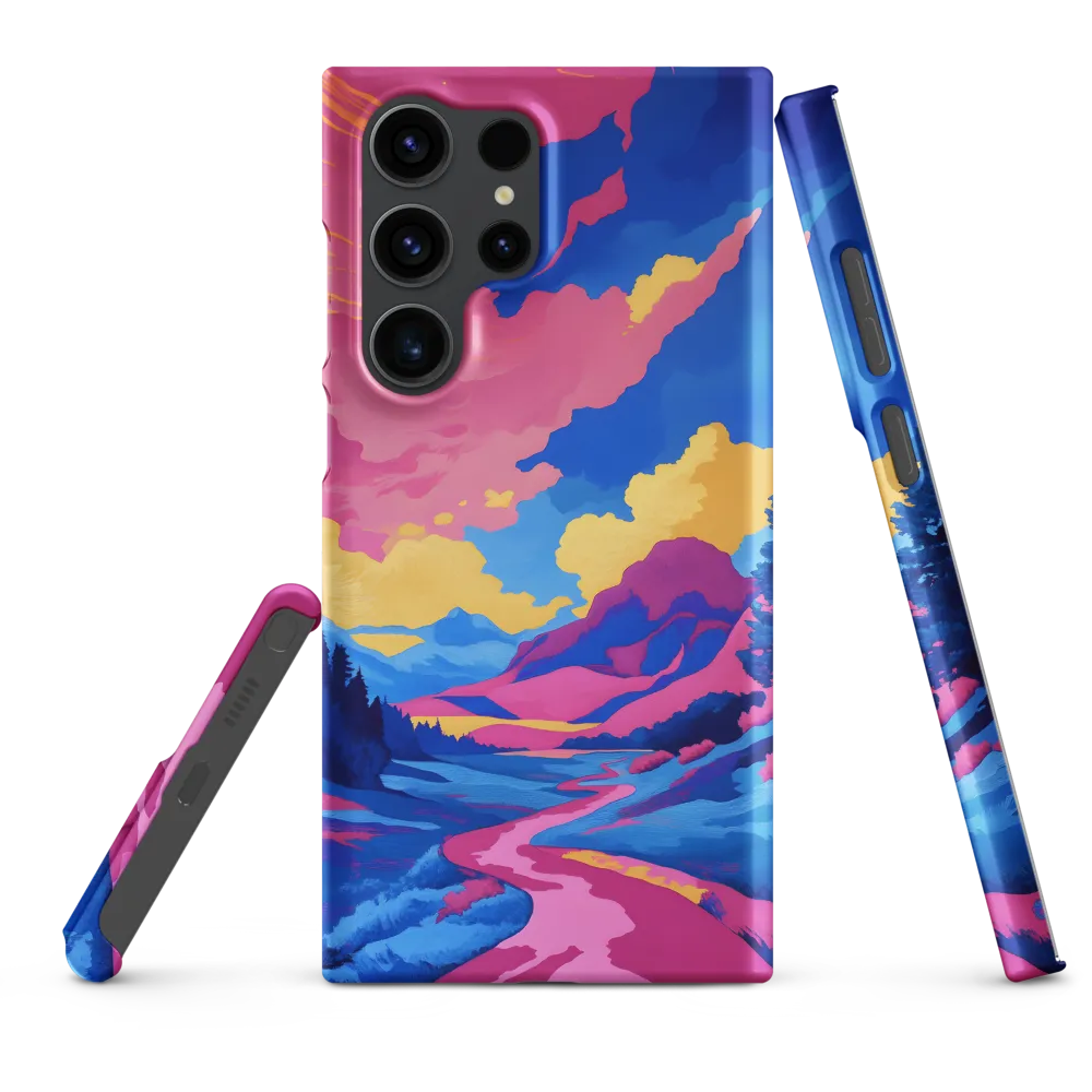 Dreamscape: The Serene River | Phone Case |  S23 Ultra | Snap Case | Matte