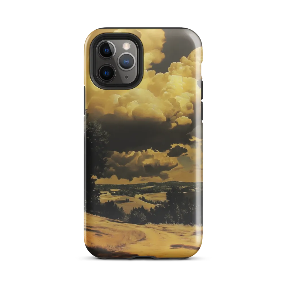 Golden Serenity in the Landscape