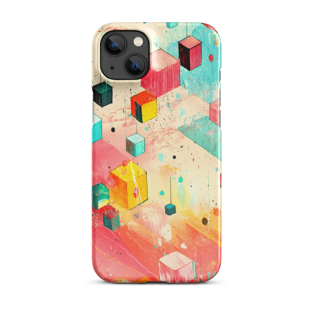 Suspended Cubes in Colorful Abstraction