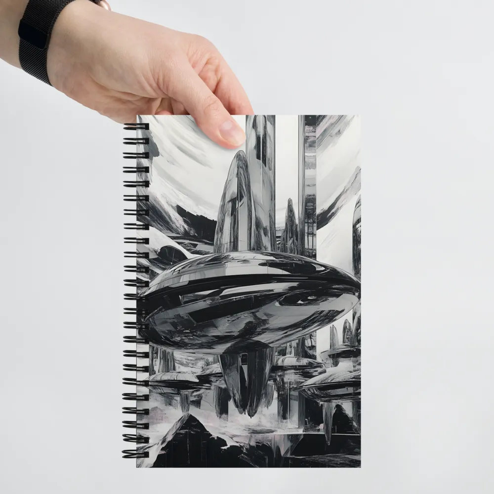 Reflections of the Future | Spiral Notebook