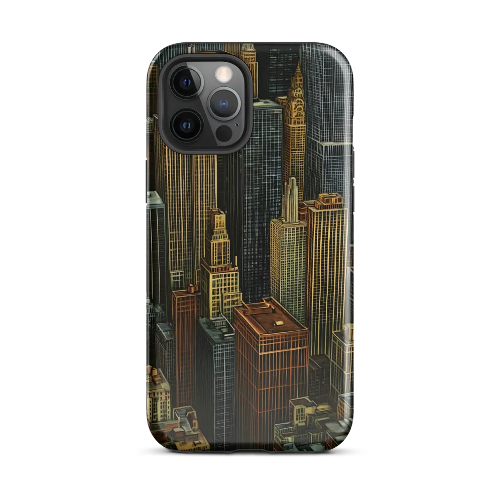 Urban Elegance: A Golden Cityscape