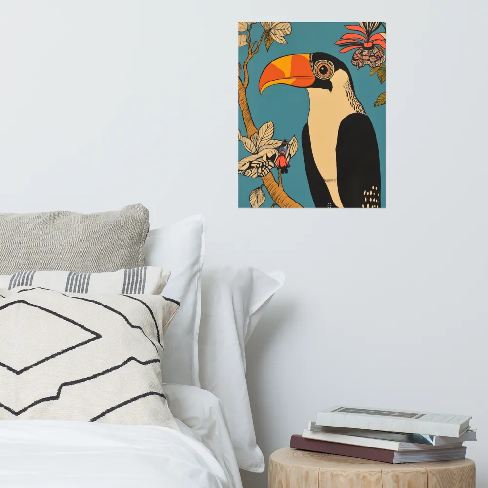 Tropical Majesty: The Toucan at Rest | Poster | 16″×20″