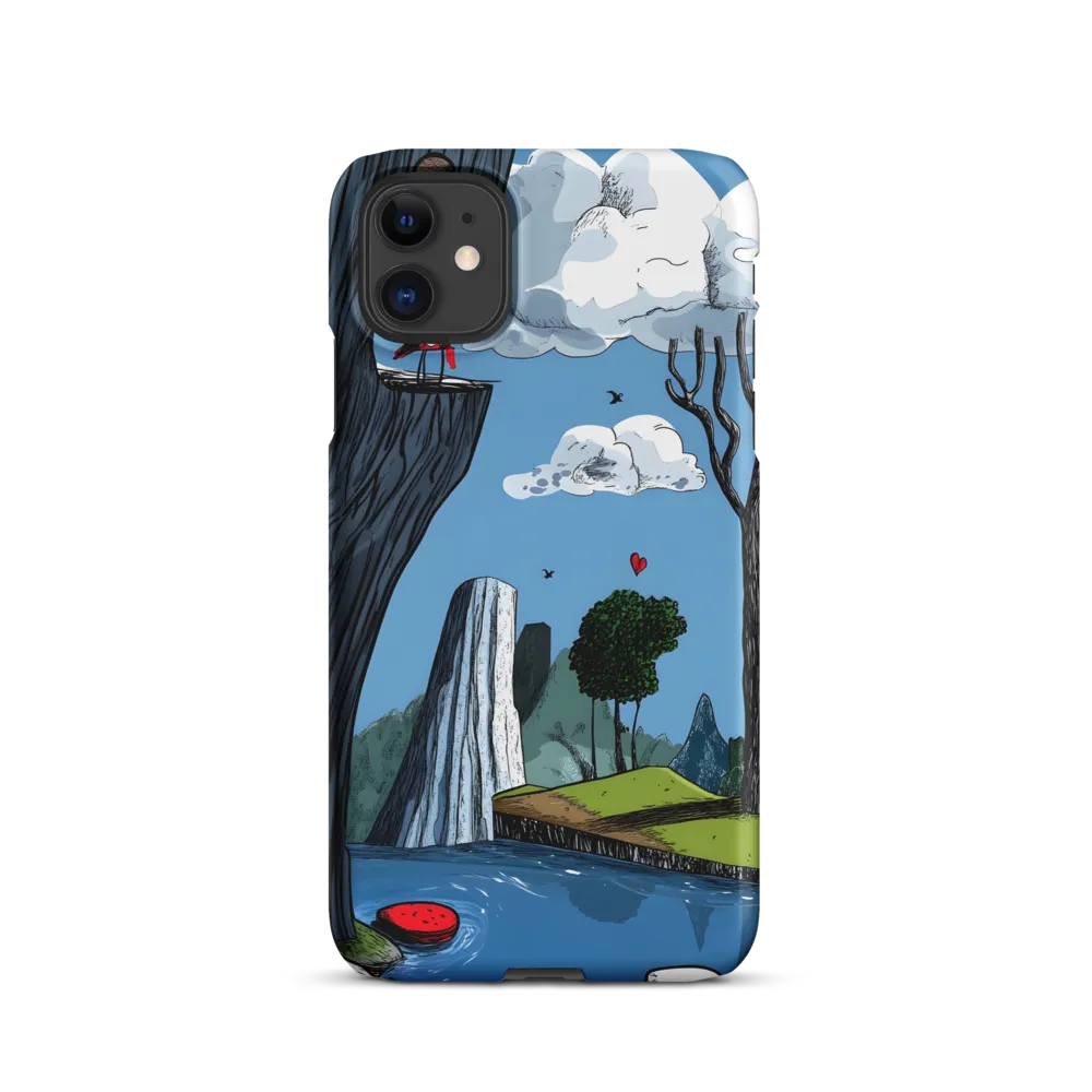 Whimsical Cliffside Reflections
