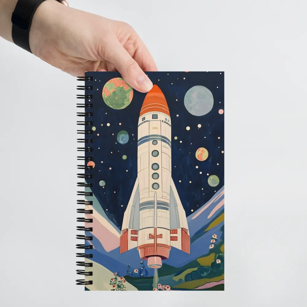 Journey to the Stars | Spiral Notebook