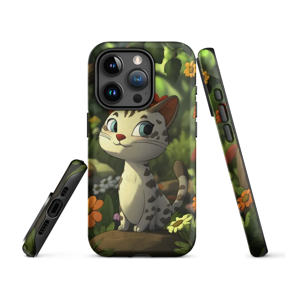 Whimsical Forest Cat