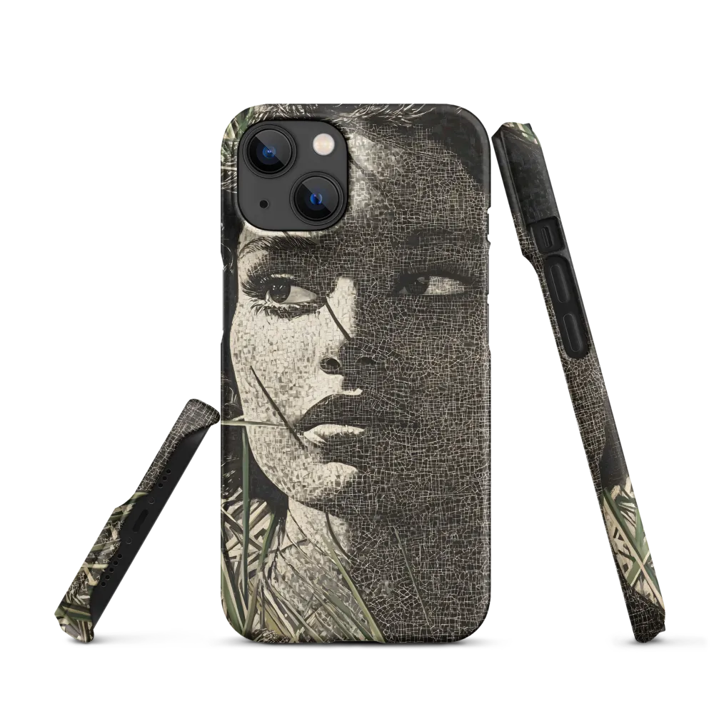 Whispers of Nature: A Portrait | Phone Case |  14 | Snap Case | Matte