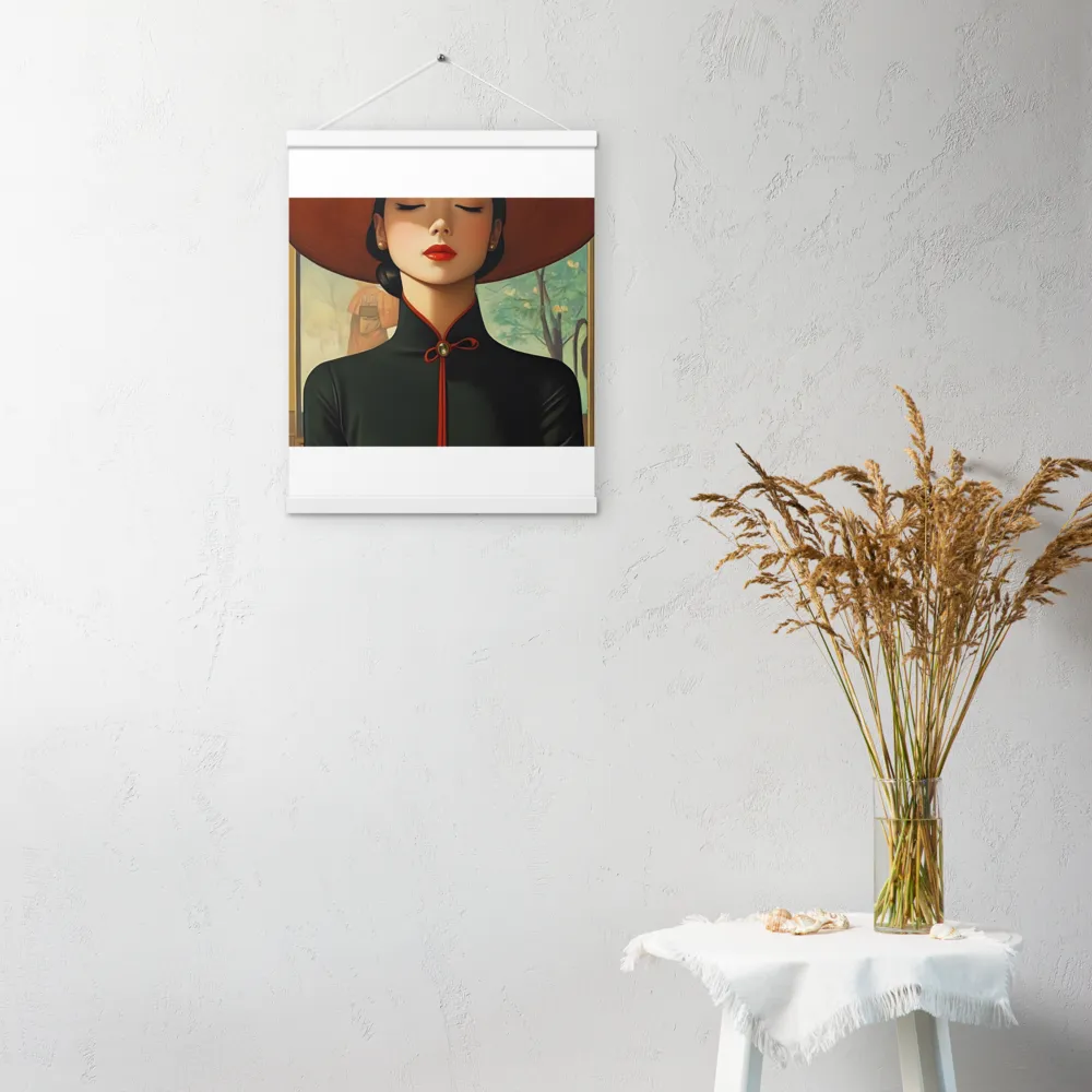 Elegance in Tranquility | Poster With White Wood Hanger | 16″×20″