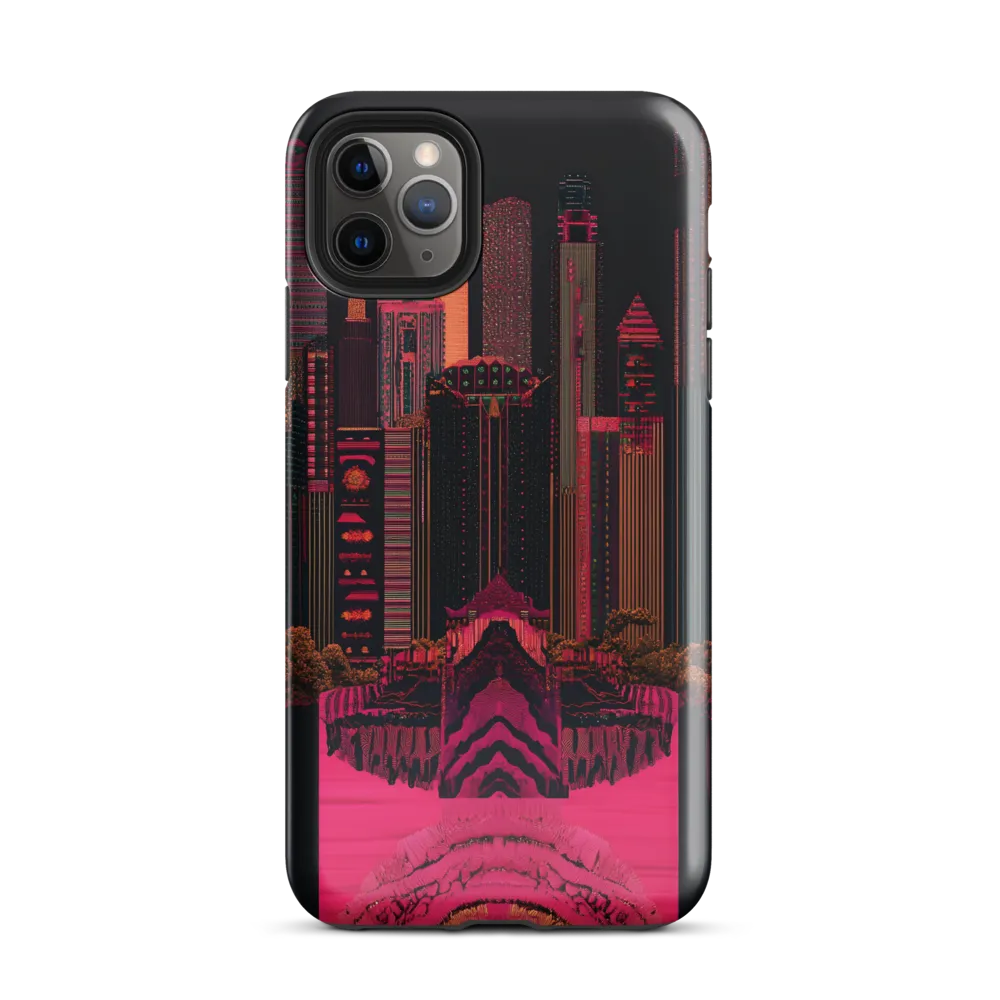 Urban Fusion: A Vibrant Dreamscape | Phone Case |  11 Pro Max | Tough Case | Glossy