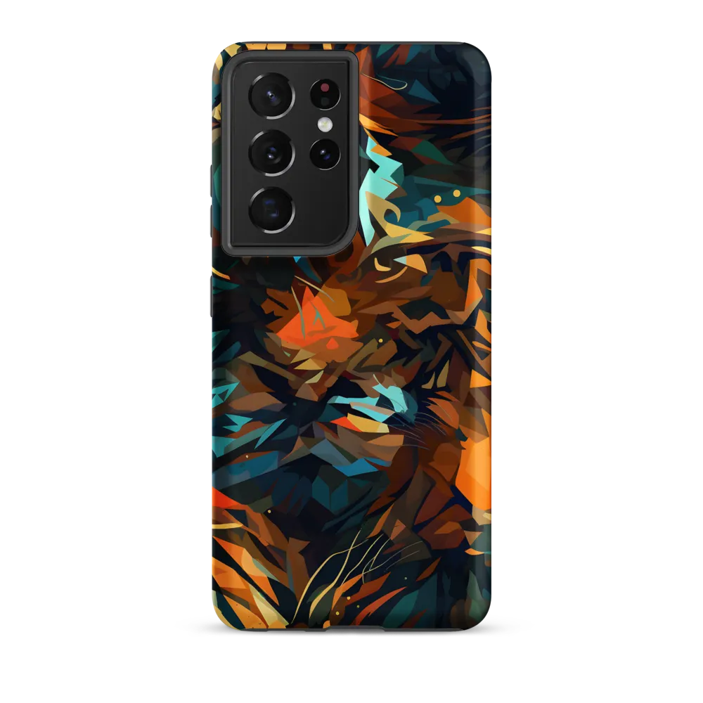 Wild Symphony: Abstract Tigers