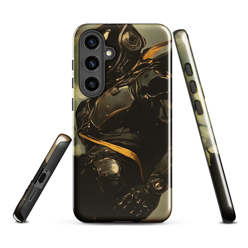 Ethereal Explorer: The Enigmatic Astronaut | Phone Case |  S24 Plus | Tough Case | Glossy