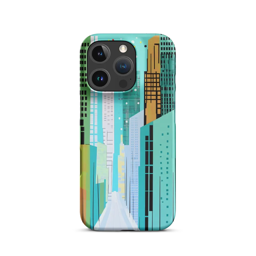 Urban Symphony in Turquoise