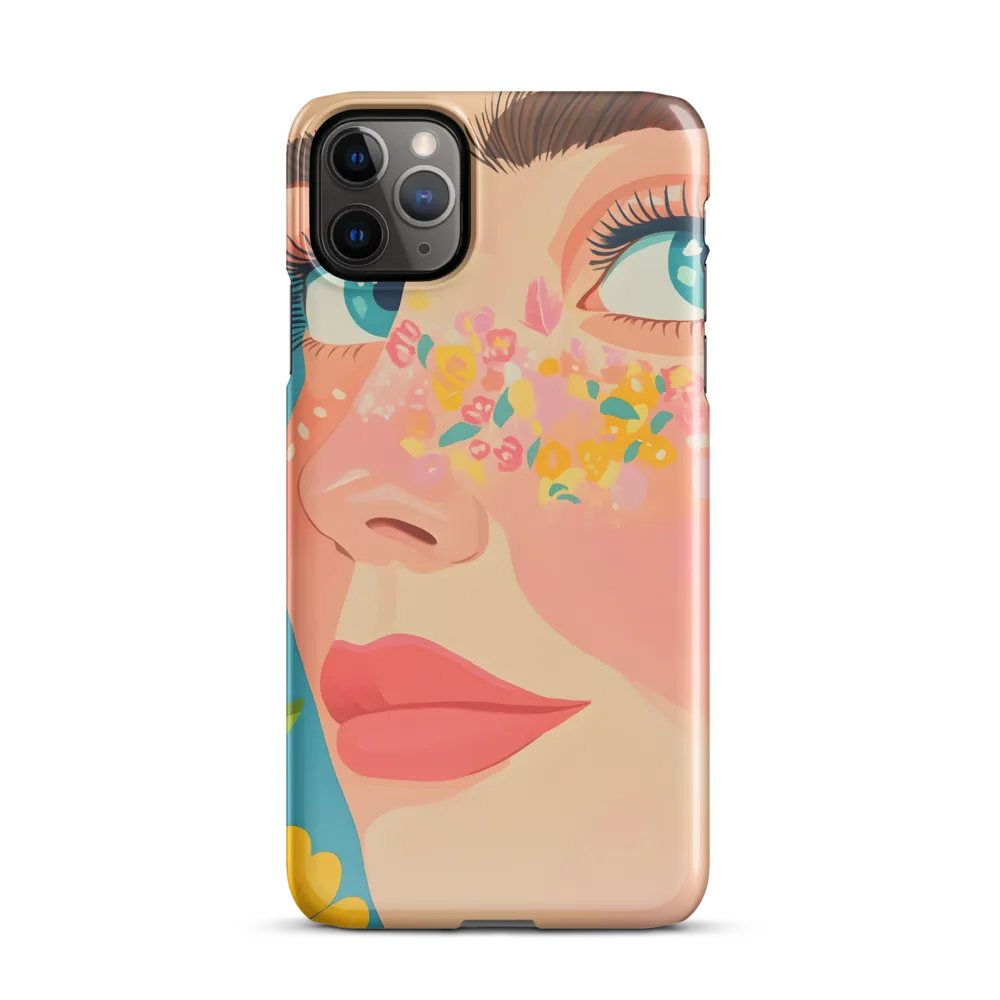 Floral Serenity | Phone Case |  11 Pro Max | Snap Case | Glossy