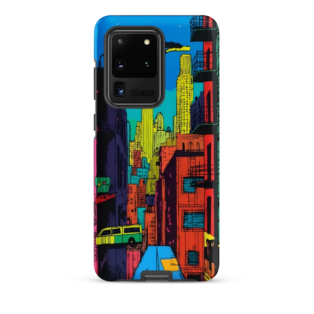 Urban Vibrance: A Pop Art Cityscape