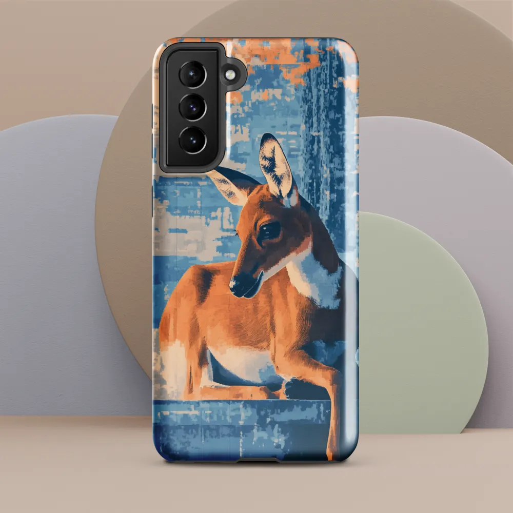 Serenity in Color: The Reclining Deer