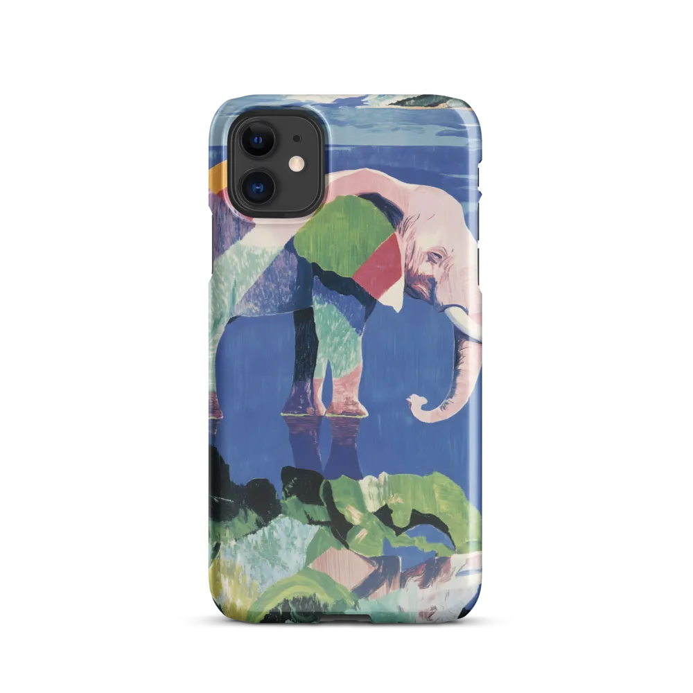 Serenity in Color: The Elephants of Reflection