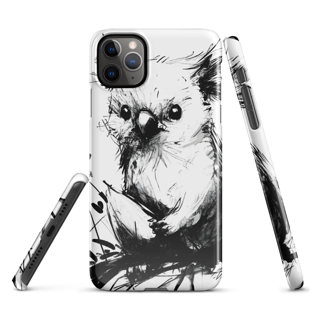 Whimsical Koala in Ink | Phone Case |  11 Pro Max | Snap Case | Glossy