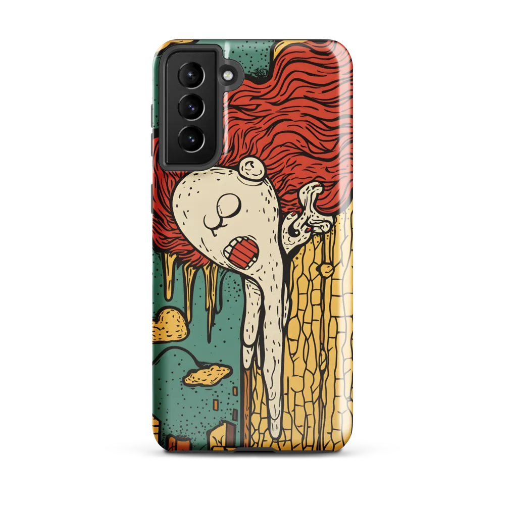 Whimsical Gaze from the Cliff | Phone Case |  S21 Plus | Tough Case | Glossy