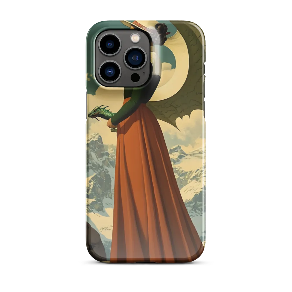 Mystic Harmony: The Dragon Keeper | Phone Case |  14 Pro Max | Snap Case | Glossy