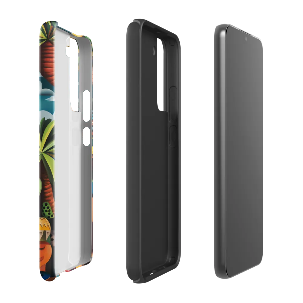 Whimsical Oasis | Phone Case |  S22 Plus | Tough Case | Glossy