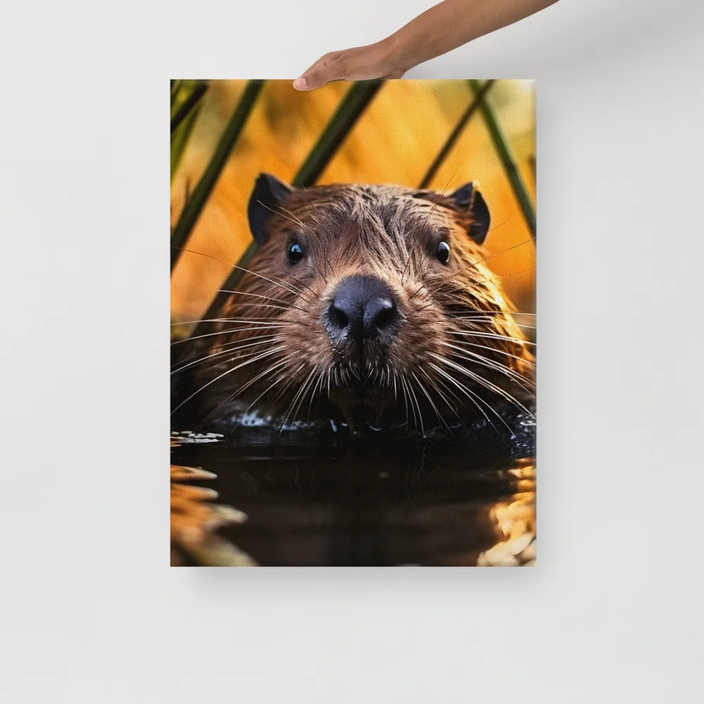 Beaver Serenity: A Natural Portrait