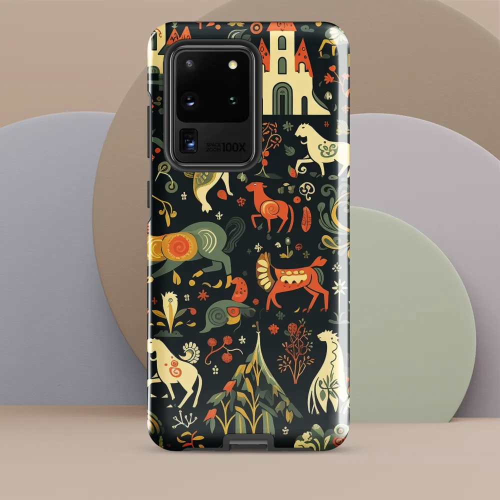 Whimsical Forest: A Folk Art Journey