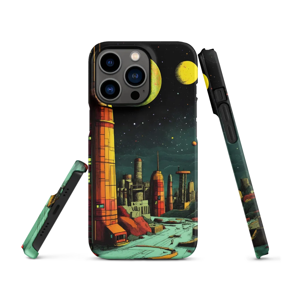 Cosmic Cityscape | Phone Case |  13 Pro | Snap Case | Matte