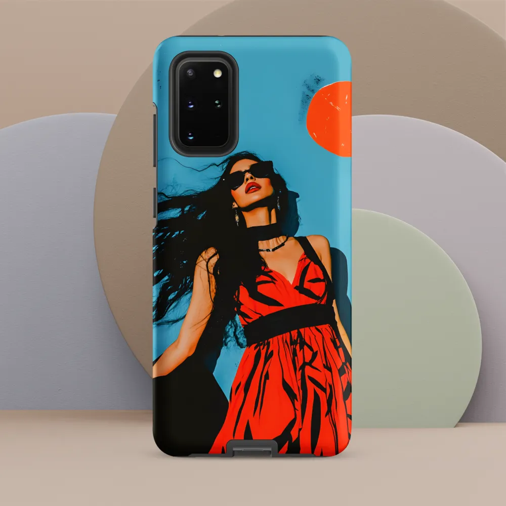 Sunset in Fashion: A Modern Portrait