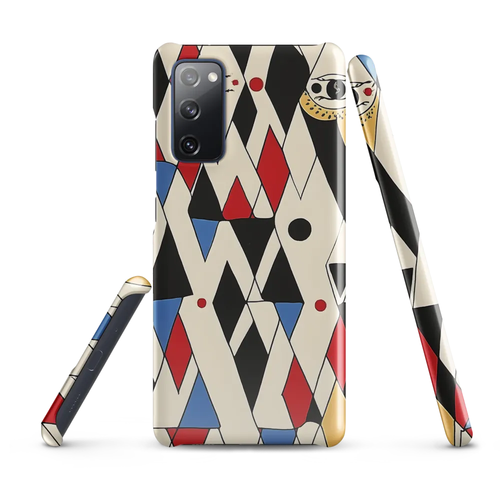 Dynamic Geometric Symphony | Phone Case |  S20 FE | Snap Case | Glossy