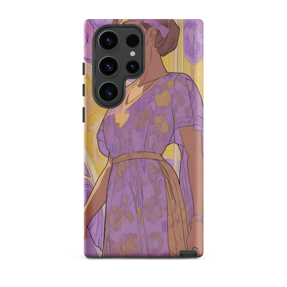 Elegance in Floral Harmony | Phone Case |  S23 Ultra | Tough Case | Matte