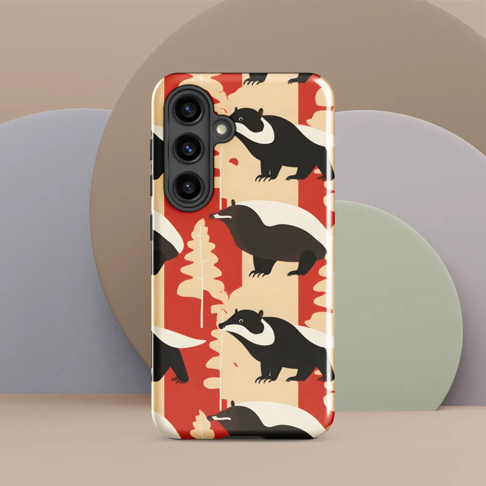Wildlife Pattern: The Badger Tale