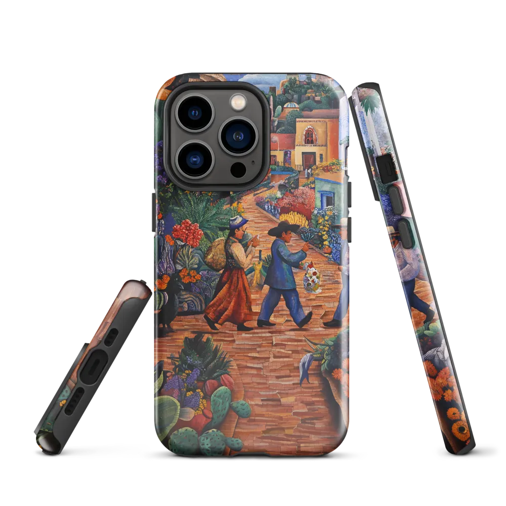 A Mosaic Journey Through Colorful Landscapes