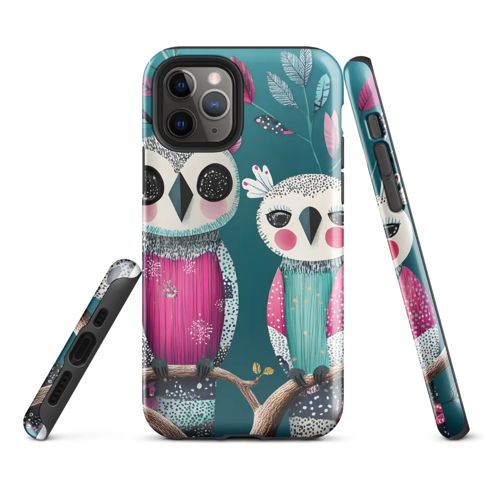 Whimsical Duo: A Celebration of Nature and Color