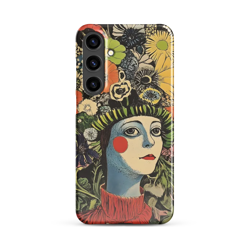 Floral Whimsy: A Portrait of Nature's Embrace