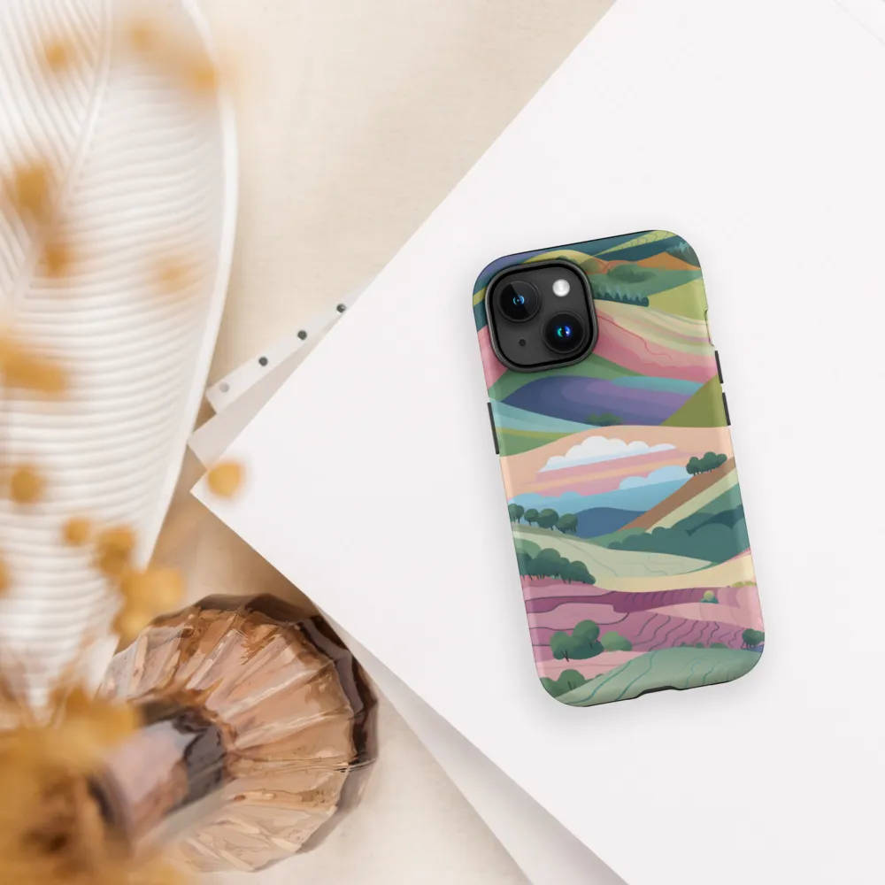 Harmonious Hills | Phone Case |  15 | Tough Case | Matte