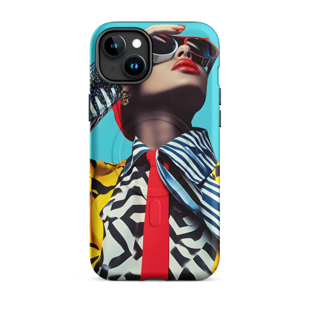Chic Confidence in Bold Patterns