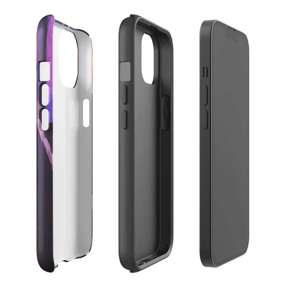 Wandering Through Neon Dreams | Phone Case |  14 | Tough Case | Glossy