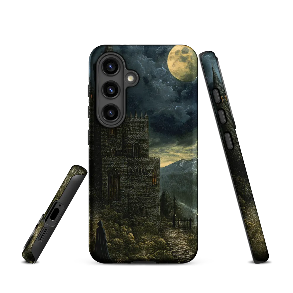 Whispers of the Moonlit Castle | Phone Case |  S24 | Tough Case | Matte