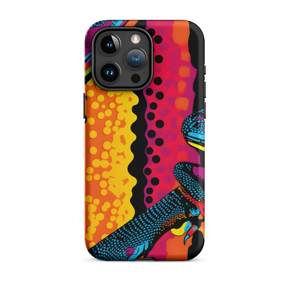 Colorful Encounters: The Playful Geckos