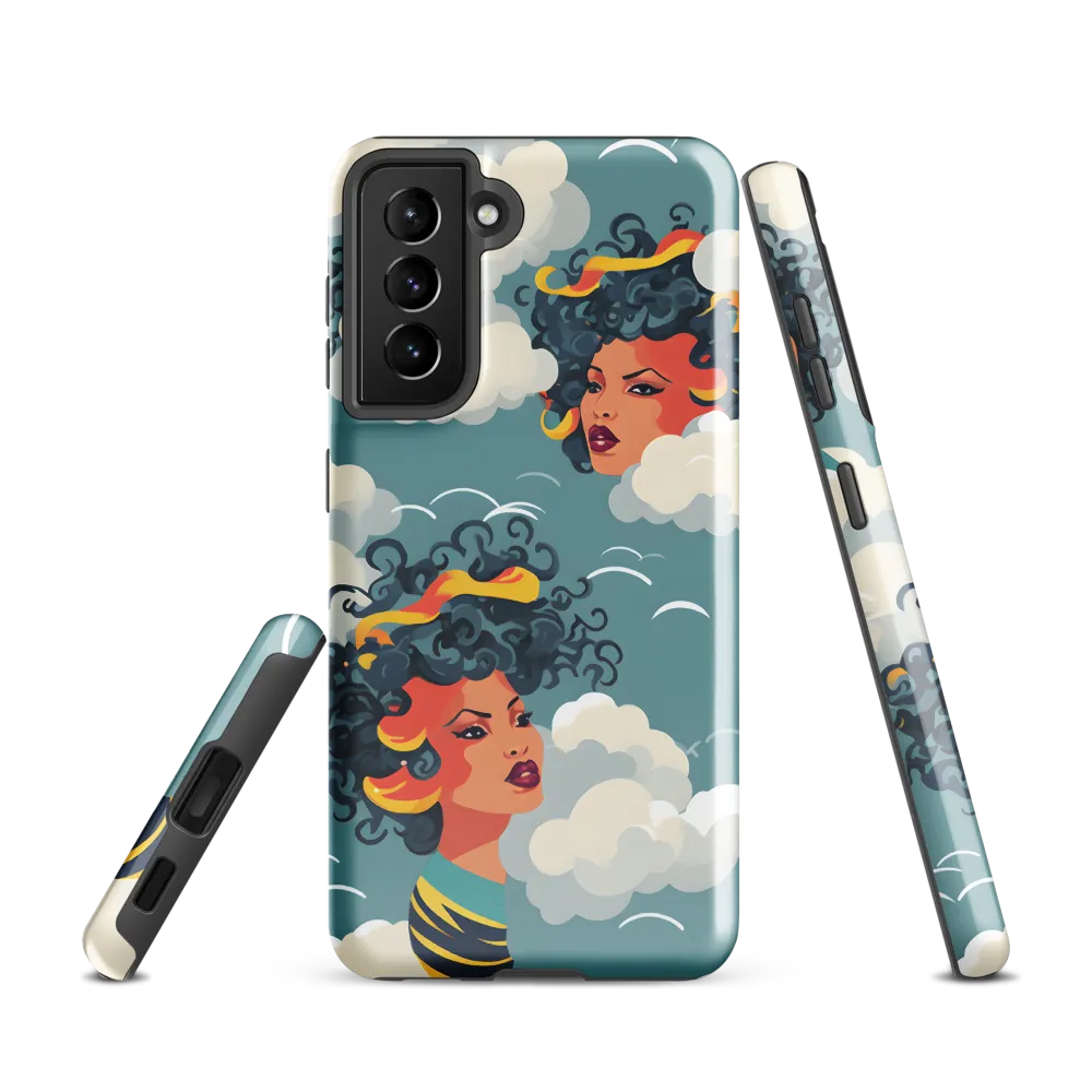 Whimsical Dreams in the Sky | Phone Case |  S21 | Tough Case | Glossy