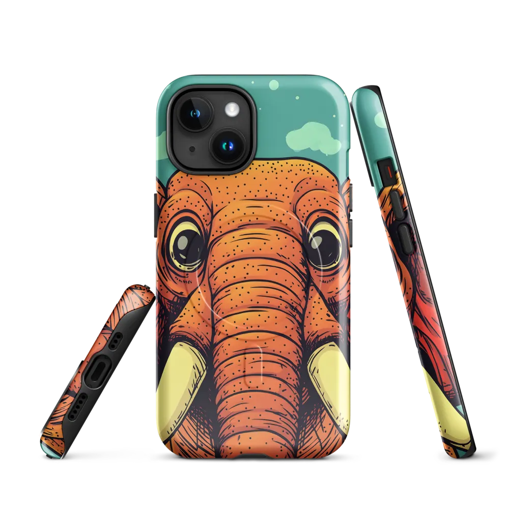Whimsical Majesty: The Playful Elephant