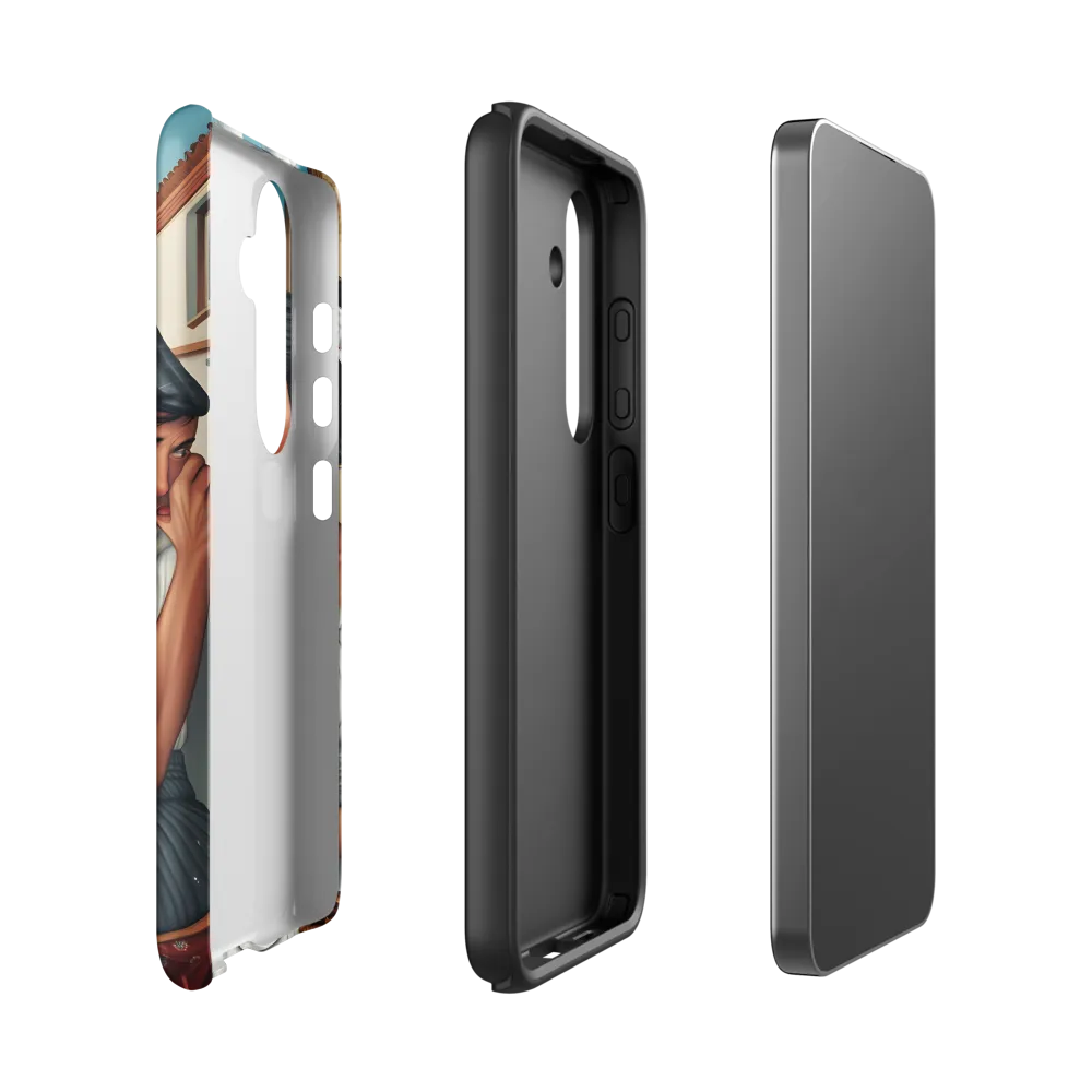 Tension Between Worlds | Phone Case |  S24 | Tough Case | Matte