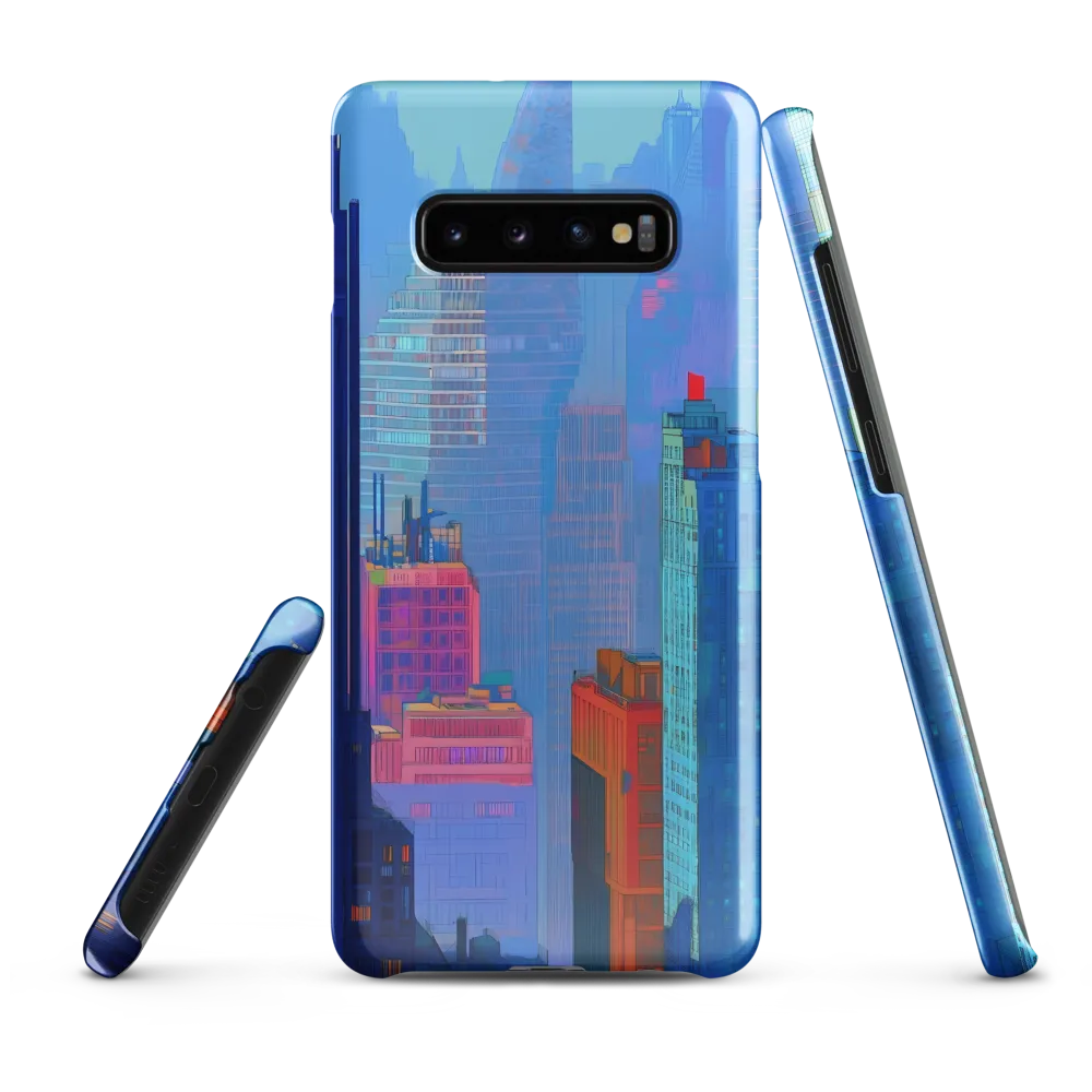 Urban Dreamscape: A Futuristic City | Phone Case |  S10 Plus | Snap Case | Glossy