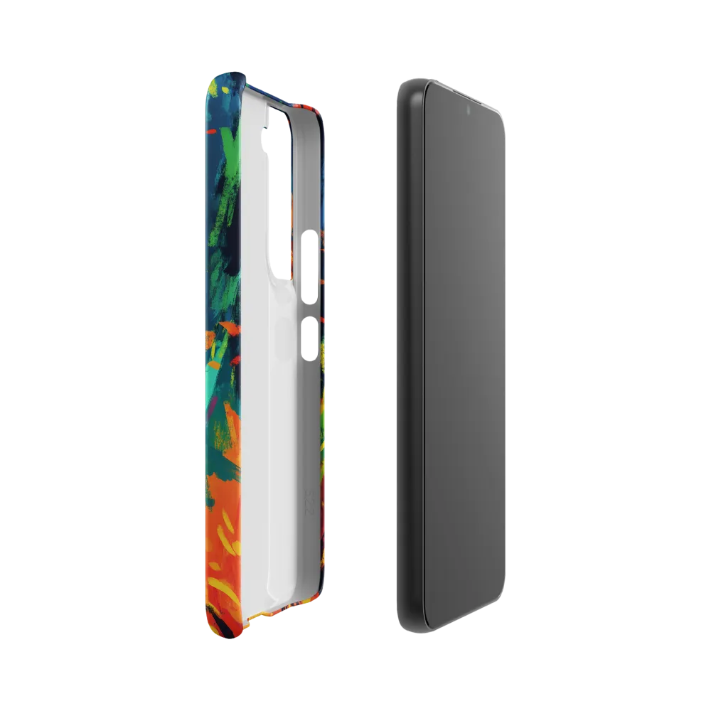 Joyful Escape into Nature | Phone Case |  S22 | Snap Case | Matte