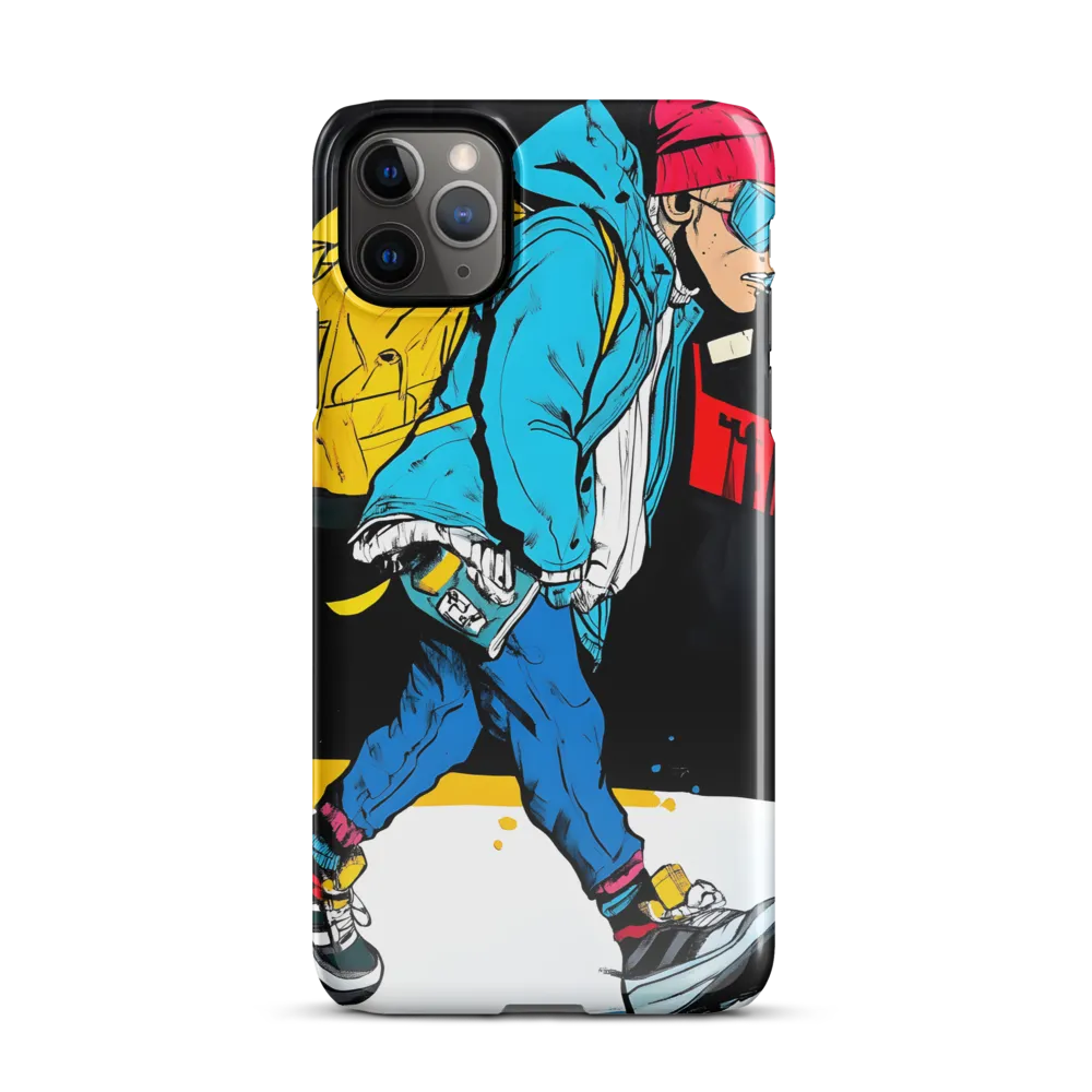 Urban Vibrance: A Youthful Journey | Phone Case |  11 Pro Max | Snap Case | Glossy