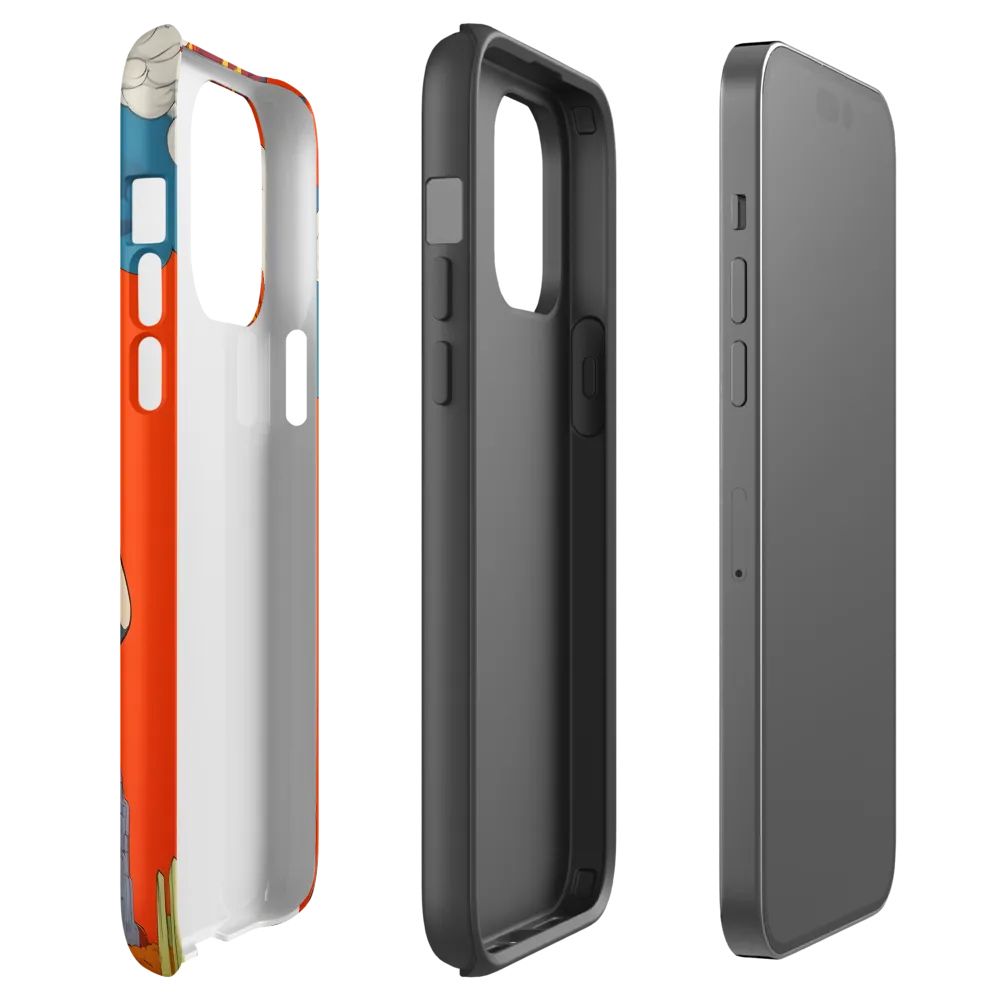 Eruption of Power | Phone Case |  14 Pro Max | Tough Case | Matte