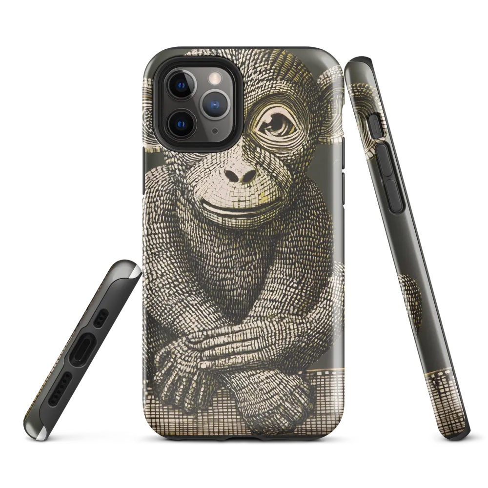 Intricate Primate Portrait